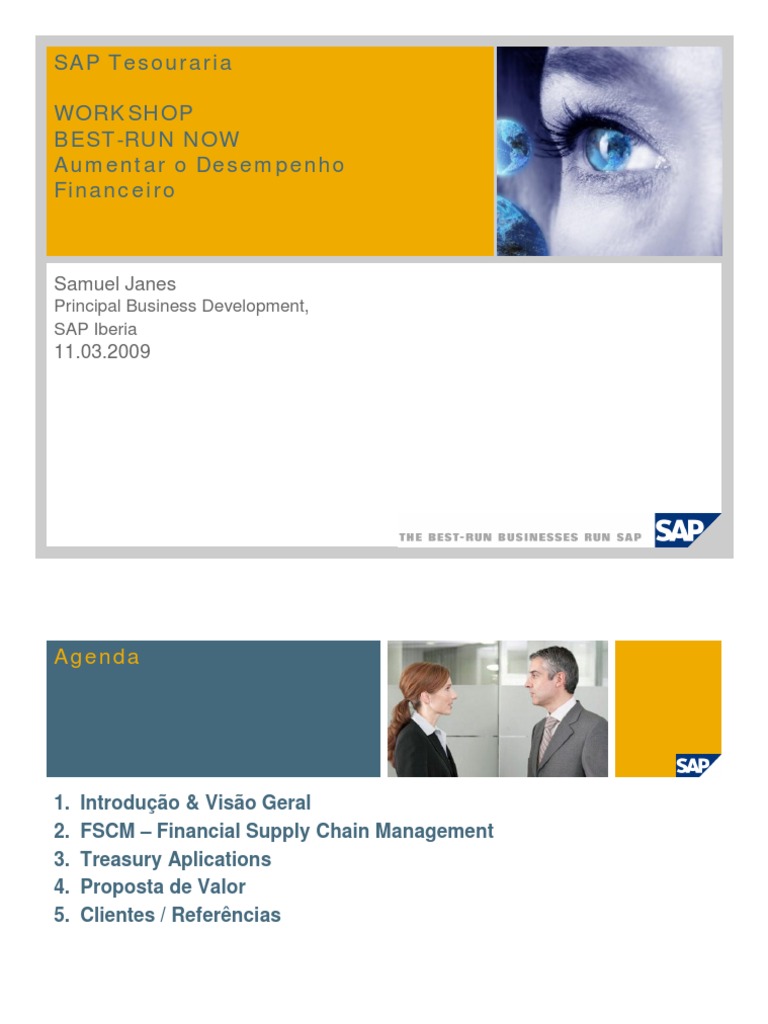 SAP Workshop Porto | PDF | Cadeia de suprimentos | Crédito