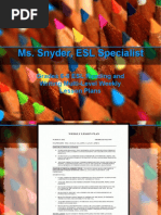 Download ESL GRADES 6-8 INSTRUCTIONAL PLANNING by PROFESSOR SNYDER SN36574090 doc pdf