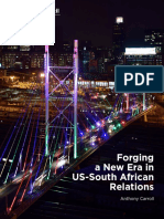 Forging A New Era in US-South African Relations