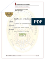 Clasificacion Del Cuaternario