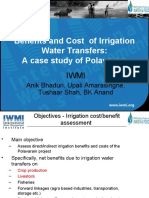 Benefits and Cost of Irrigation Water Transfers: A Case Study of Polavaram