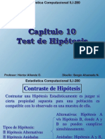 10 Test de Hipotesis