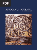   Africanus Journal Vol. 9 No. 2 November 2017