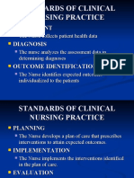 Standards of Clinical Nursing Practice