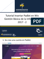 Tutorial Padlet en Wix