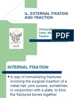 Internal, External Fixation and Traction