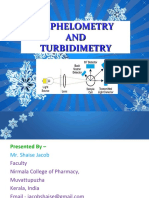Nephelometry AND Turbidimetry