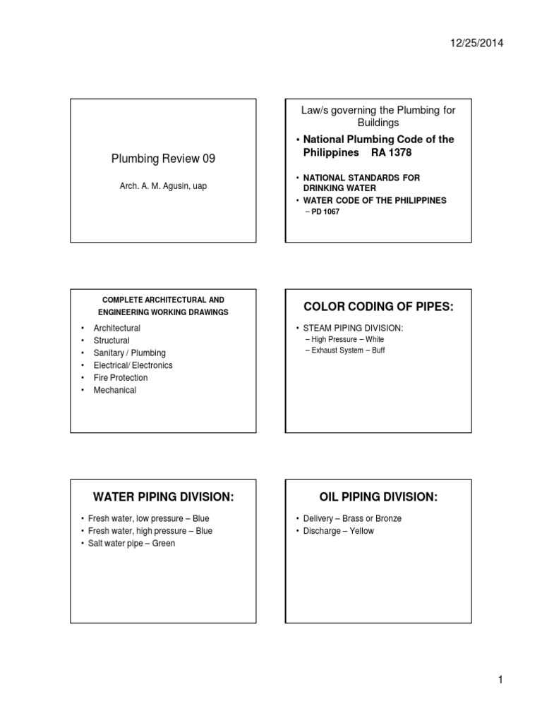 Plumbing Code and Terminology Guide | PDF | Plumbing | Building Technology
