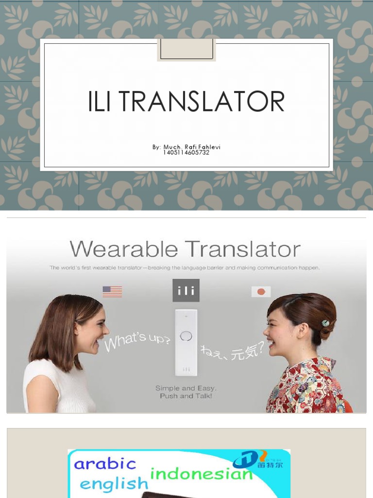 Ili Translator: Portable Language Tool | PDF | Career & Growth | Computers