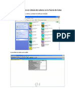 Empleo de Software en Cálculo de Valores en La Teoría de Colas