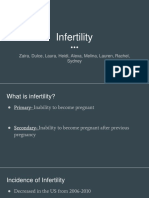 Infertility Presentation