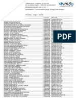 Candidatos convocados para Engenharia Civil UFG