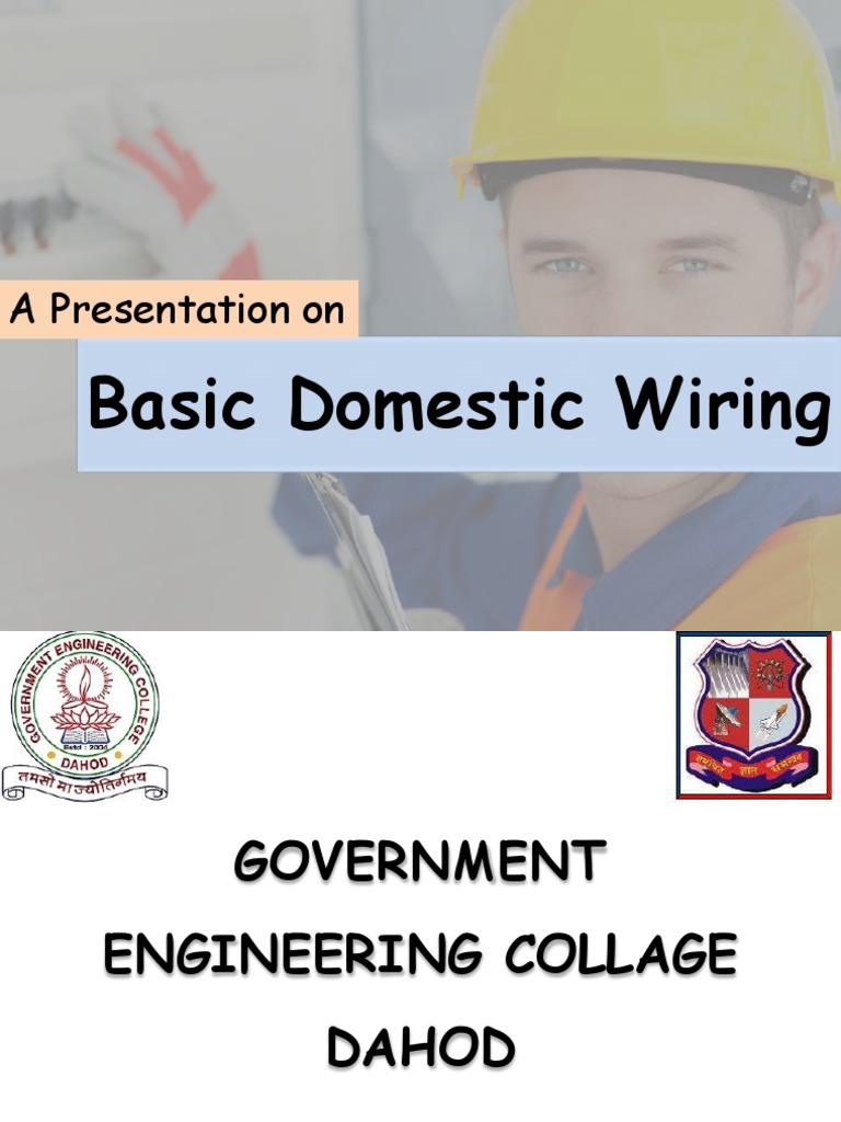 Basic Domestic Wiring: A Presentation On | PDF | Ac Power Plugs And ...