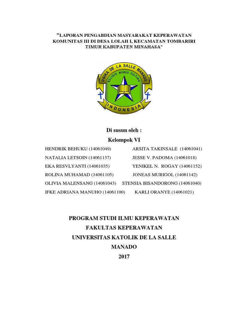 Askep Komunitas Kelompok 6