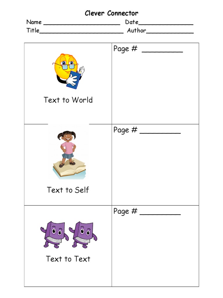 Clever Connector Worksheet | PDF | Business | Computers
