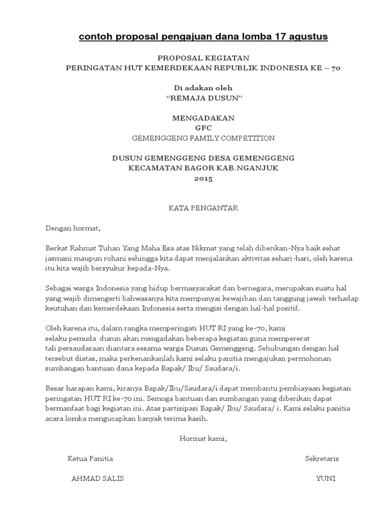 Proposal 17 Agustus PDF