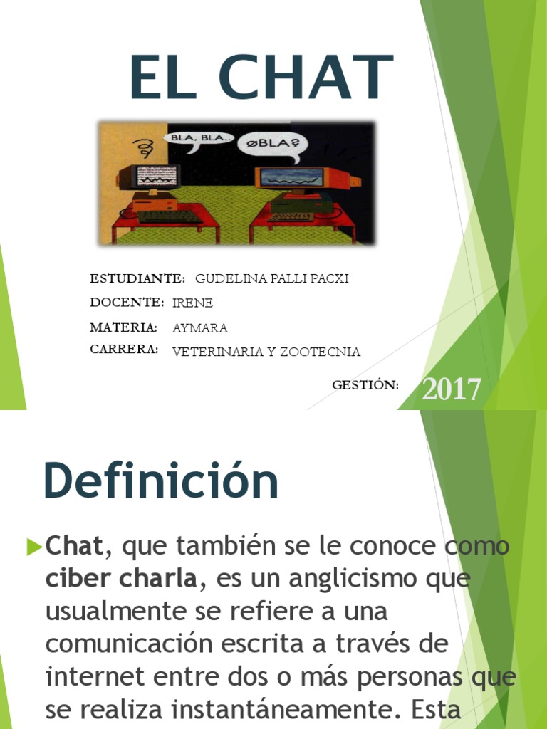 Definición y Historia del Chat | PDF | Chat en linea | Tecnología digital