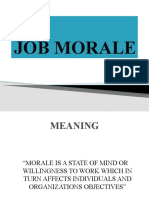 Job Morale