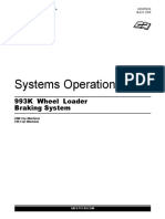 Systems Operation: 993K Wheel Loader Braking System