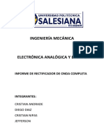 Informe de Laboratoria de ELECTRONICA