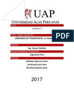 Unidades de Transporte en Caminos II