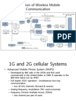 Evolution of Wireless Mobile Communication: 3G 3.9G (High Speed Data) 4G (Very High Speed Data)