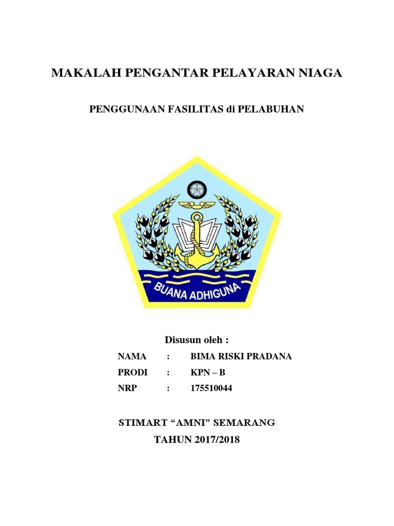 Makalah Bima Pelayaran Niaga