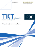 TKT Handbook For Teachers PDF