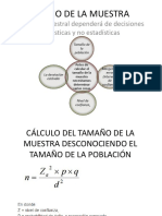 Tamaño de La Muestra