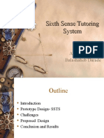 Sixth Sense Tutoring System