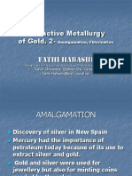 Extractive Metallurgy of Gold Processes