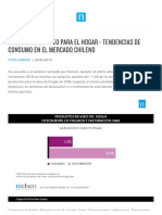 Tendencias de Consumo de Los Detergentes