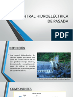 Central Hidroeléctrica de Pasada