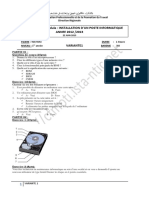 Efm Installation Dun Poste Informatique Tdi Variante 1 PDF