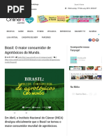 Brasil_ O Maior Consumidor de Agrotóxicos Do Mundo