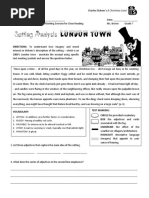 Christmas Carol - Stave 1 - Setting Imagery Mood - Text Marking Exercise For Setting Close Reading PDF