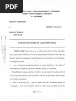 Terry Dicus Affidavit