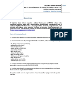 Lista de Exercícios I, Banco de Dados - Talitha Speranza