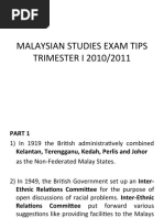 Download Malaysian Studies Exam Tips Tri 1 1011 by Karthik SN36578576 doc pdf