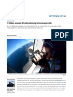 ARA San Juan_ El Último Mensaje Del Submarino Argentino Desaparecido _ Internacional _ EL PAÍS