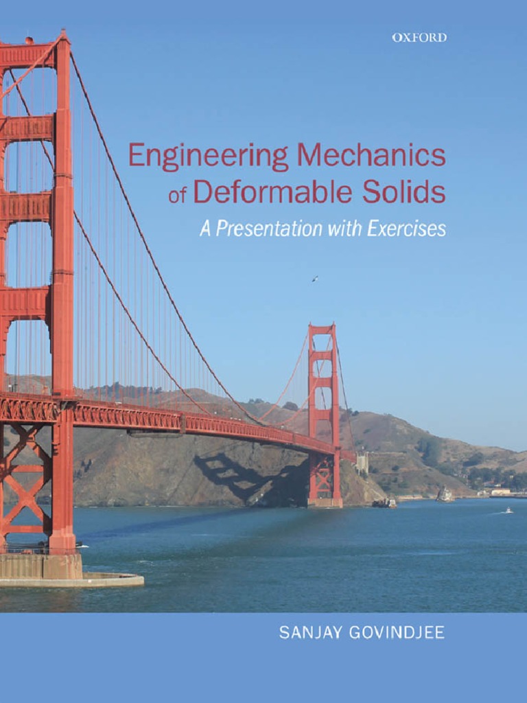 Sanjay Govindjee-Engineering Mechanics of Deformable Solids