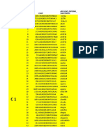 Base de Datos Mesas