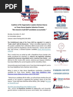 #TXLEGE: Final Coalition Speaker Selection 2017