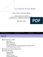 Introduction To Gaussian Process Models: C Esar Lincoln Cavalcante Mattos