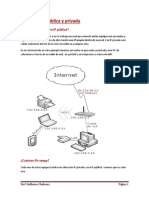 4-Dirección IP Pública y Privada