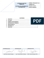 7.5.3.control de La Información Documentada