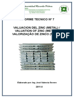 1.Precios ZINC