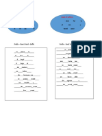 Bank of Suffixes Bank of Prefixes