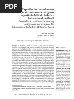 Experiências Inovadoras Na Formação de Prof Indigenas