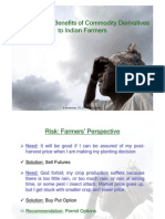 Reaching Commodity Derivatives to Farmers May 2006